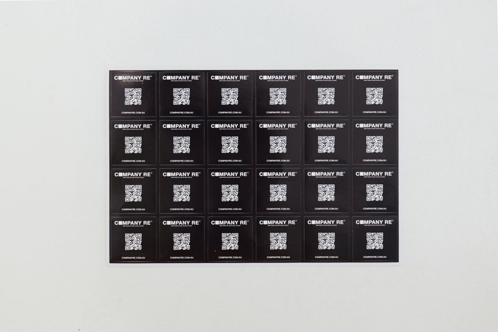 QR Code Water Bottle Stickers