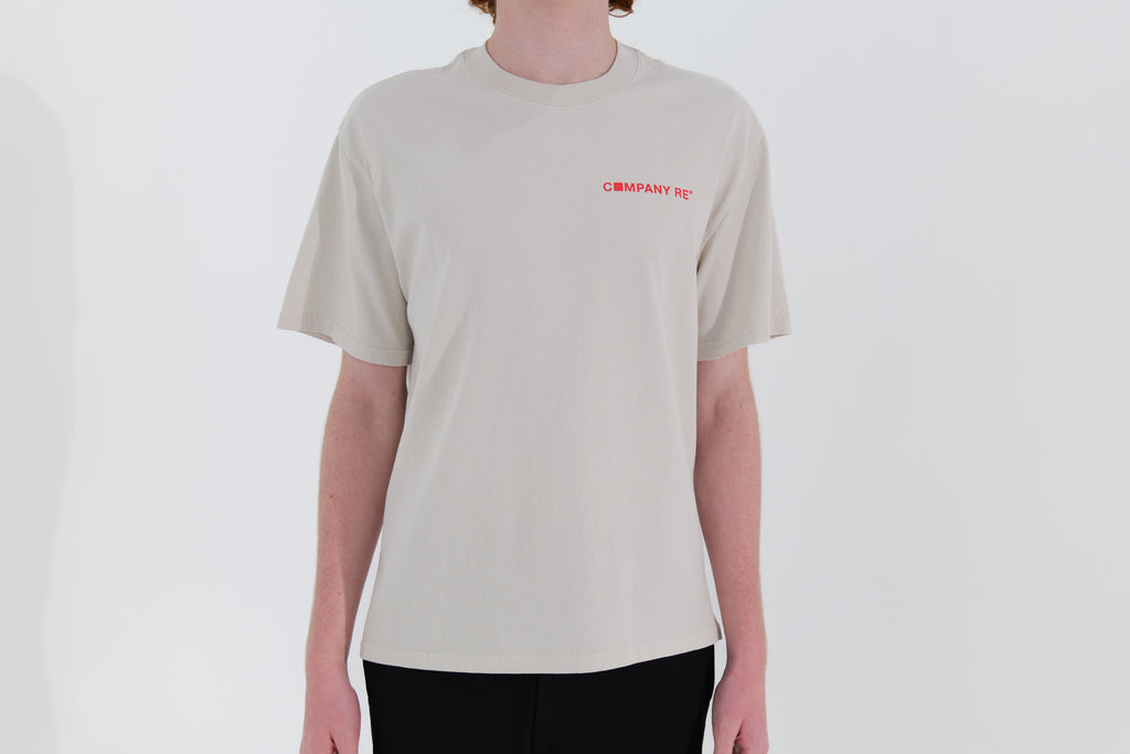 Heavy Faded Minus Tee [-5cm]